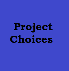 Project choices